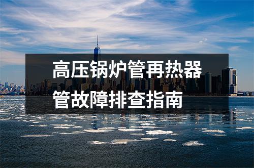 高壓鍋爐管再熱器管故障排查指南